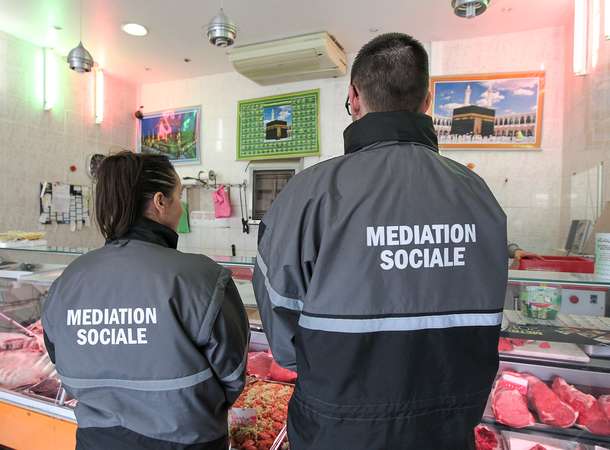 Les missions de l'unité de médiation sociale © Laurent Rousselin-Amiens Métropole
