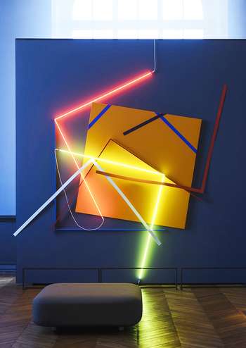 François Morellet, "Relâche n°9", 1992-1993 © Thierry Rambaud / Musée de Picardie © ADAGP Paris, 2020