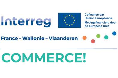 Commerce! logo © Laurent Rousselin Commerce! logo © Laurent Rousselin