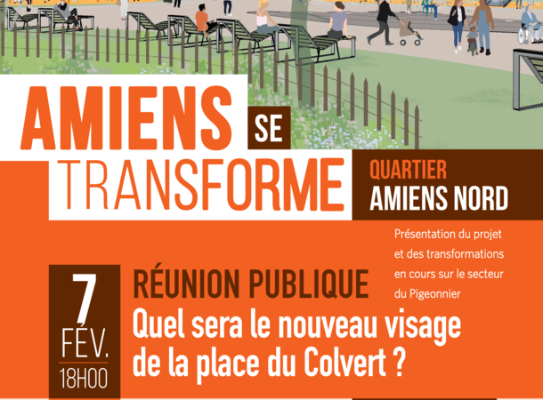  invitations aux réunions publiques du COLVERT 7 02 2024 © Laurent Rousselin