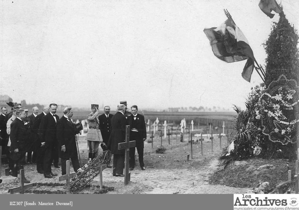 Visite officielle du Président de la République le 13 juillet 1919